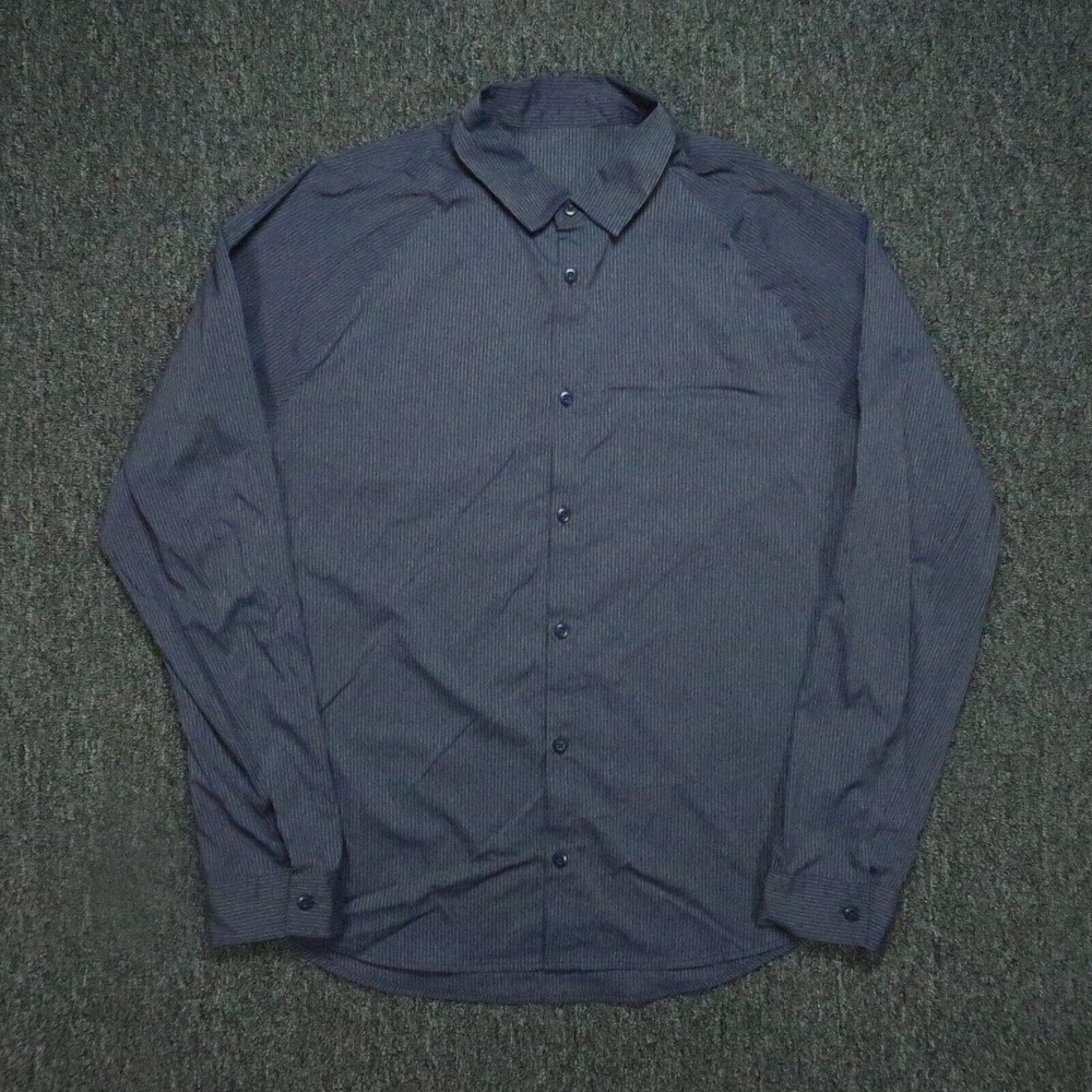lululemon athletica Men's Dark Navy Button-Down Shirt